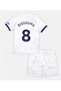 Tottenham Hotspur Yves Bissouma #8 Jalkapallovaatteet Lasten Kotipeliasu 2023-24 Lyhythihainen (+ Lyhyet housut)